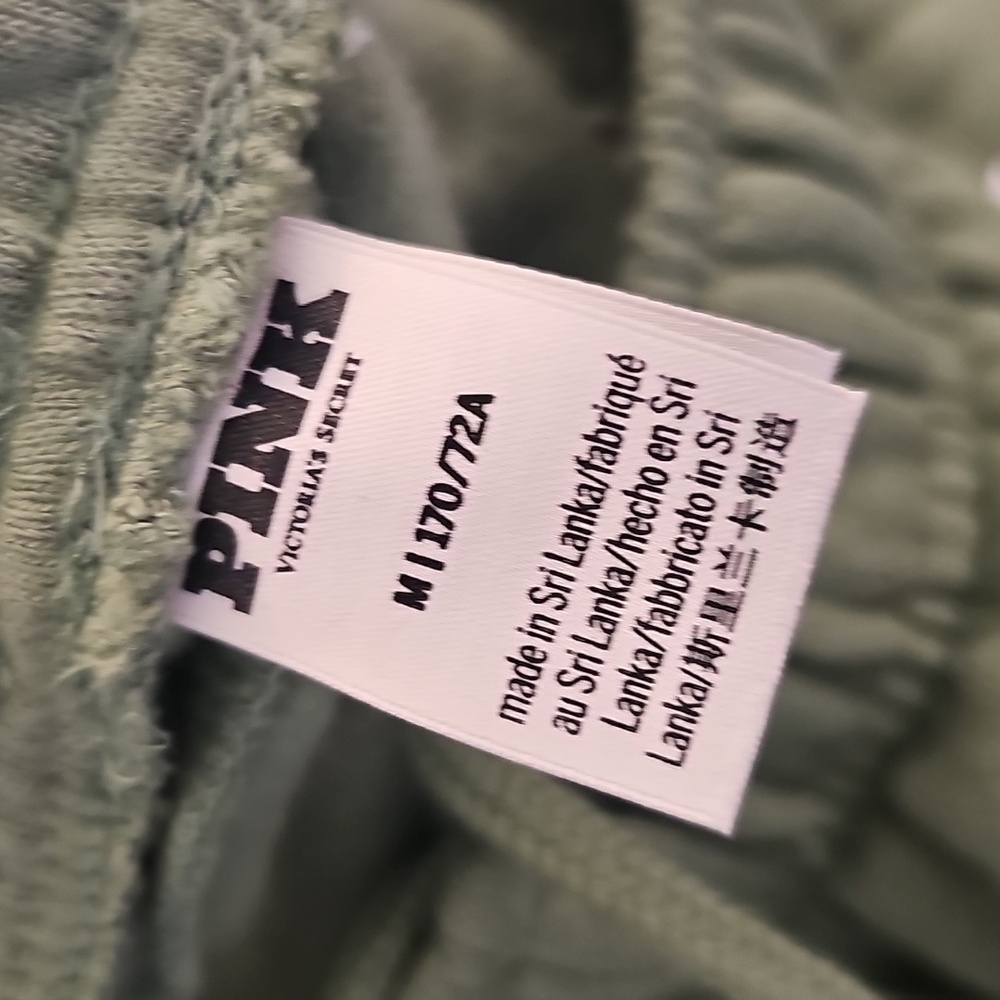 PINK Victoria's Secret Green Sweatpants Size M - Picture 5 of 6